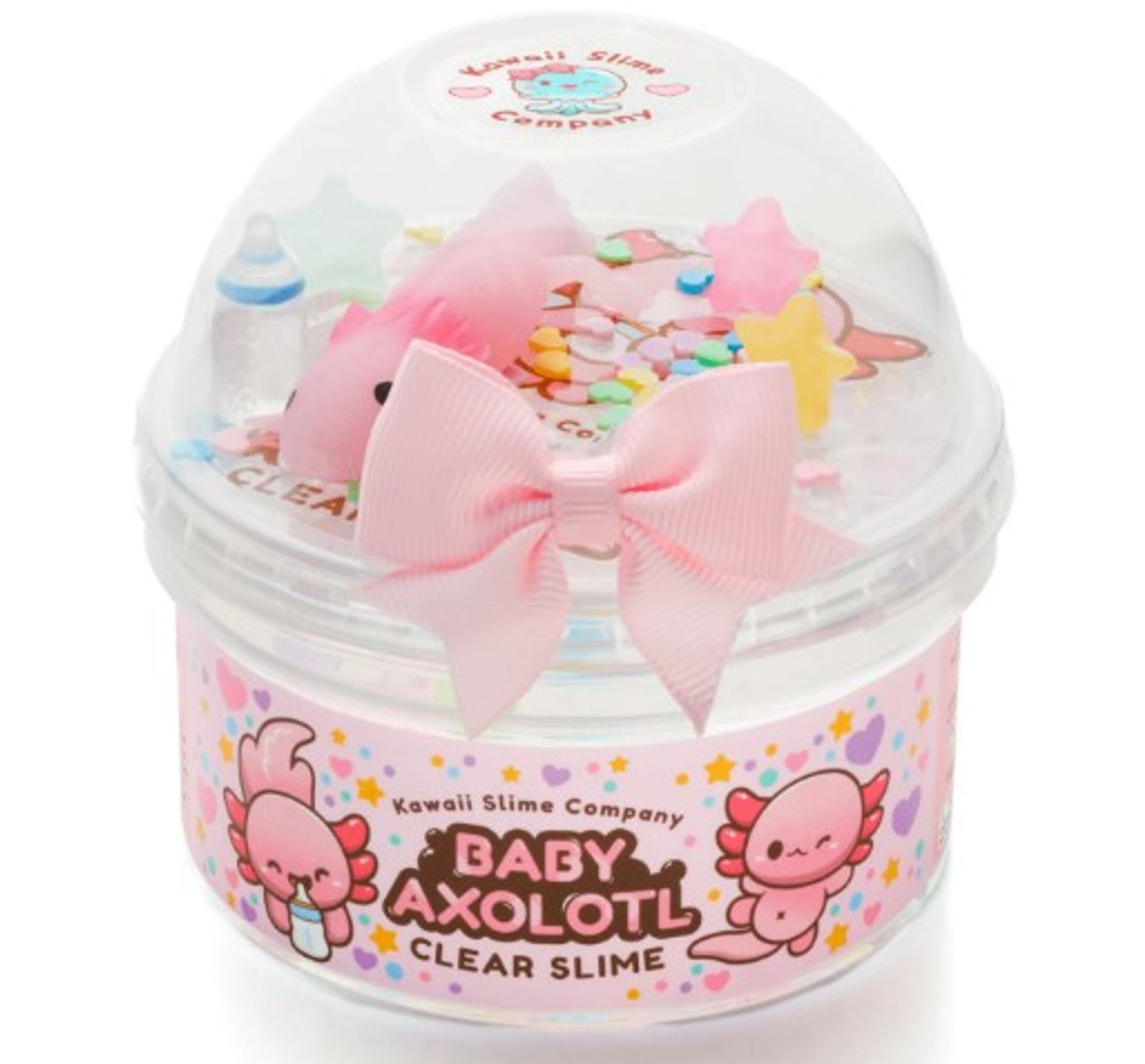 Kawaii Slime - Baby Axolotl Clear Slime